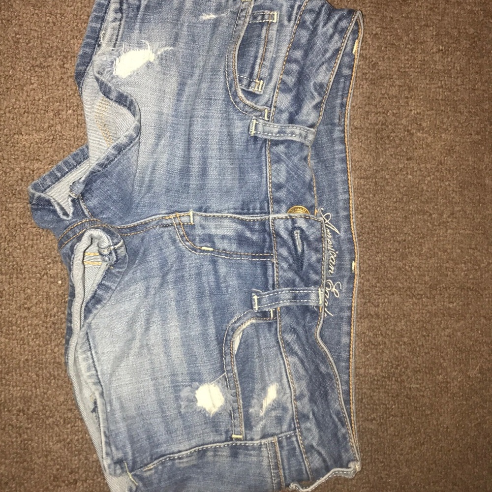 American eagle jean shorts